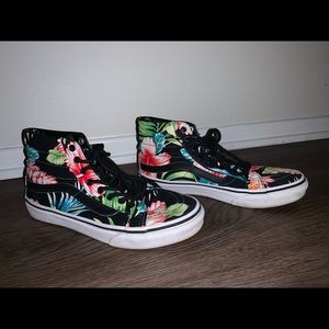 Women’s Vans Hawaiian Flora Print Hightops